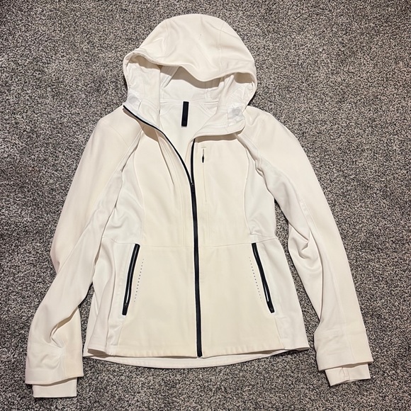 lululemon athletica Jackets & Blazers - Women's White Hooded Jacket
